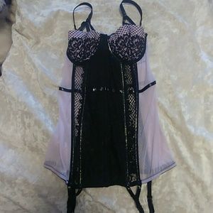 NWOT VS Scandalous Gartered Dress